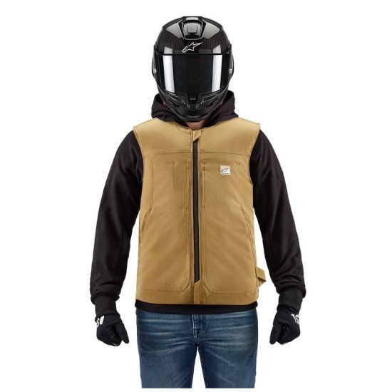 AIRBAG ALPINESTARS TECH-AIR 3 V2 CANVAS MARRÓN