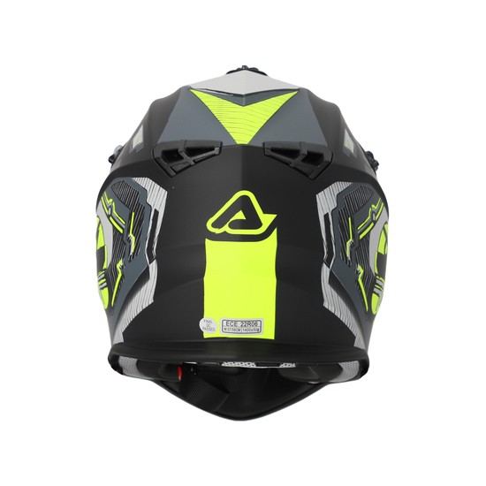 CASCO ACERBIS LINEAR NEGRO Y AMARILLO