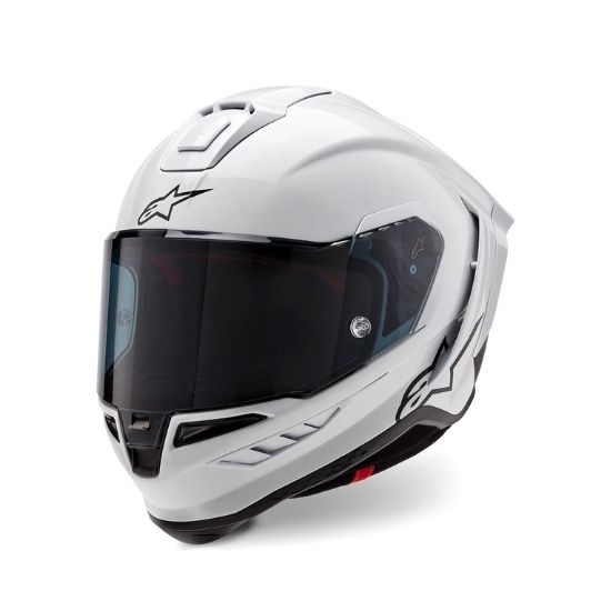 CASCO ALPINESTARS SUPERTECH R10 SOLID BLANCO