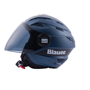CASCO BLAUER BRAT AZUL NEGRO