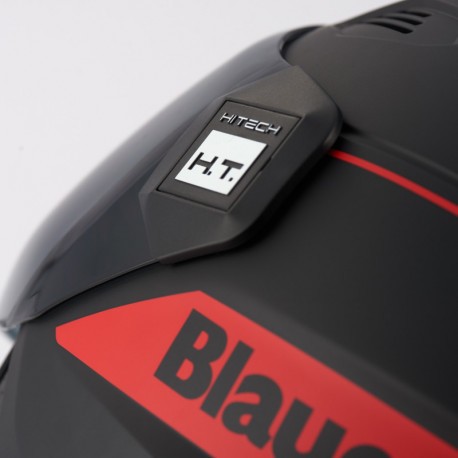 CASCO BLAUER BRAT NEGRO ROJO