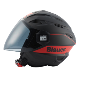 CASCO BLAUER BRAT NEGRO ROJO