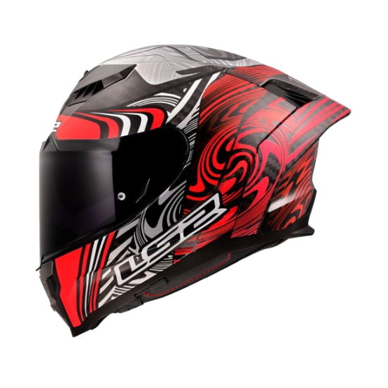 CASCO LS2 DRAGON ENTHUM ROJO