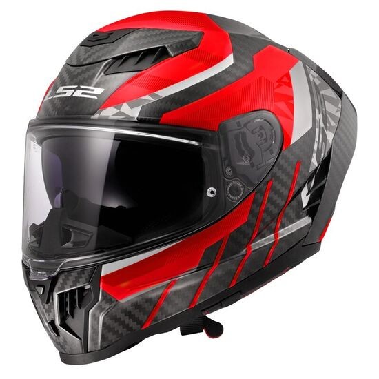 CASCO LS2 DRAGON TRAX ROJO