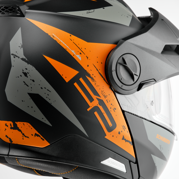 CASCO SCHUBERT E2 EXPLORER NARANJA
