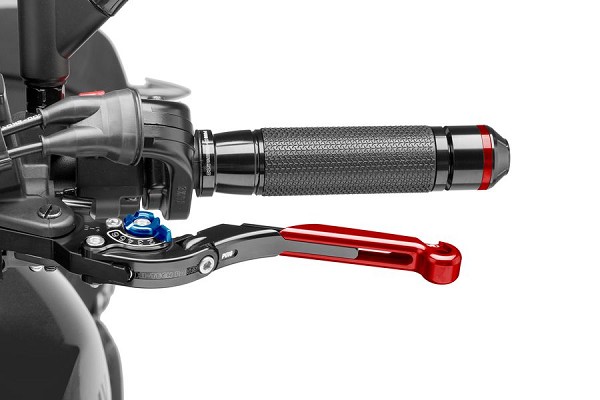 MANETA ABATIBLE EXTENSIBLE EMBRAGUE PUIG roja