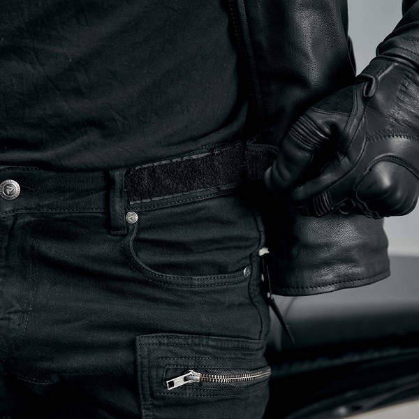 PANTALÓN REBELHORN URBAN III NEGRO LARGO
