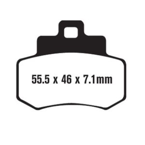 PASTILLA DE FRENO EBC SFA356